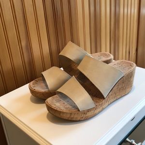 Beige Korks sandals